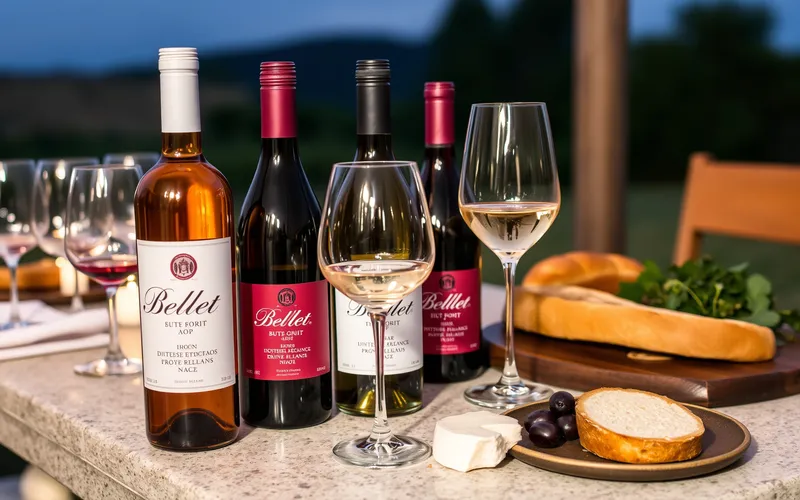 Accords mets-vins niçois : L'art d'associer la cuisine provençale aux vins de Bellet