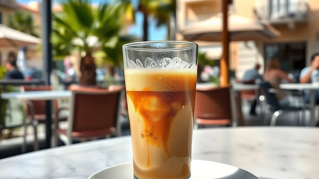 Illustration pour l'article : À Nice, le café glacé devient-il le nouvel apéro frais ?