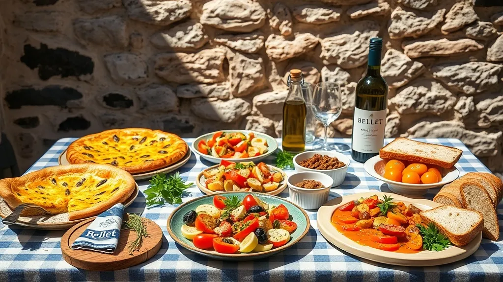 Illustration pour l'article : Cuisine niçoise et provençale : plats typiques, vins et tradition culinaire