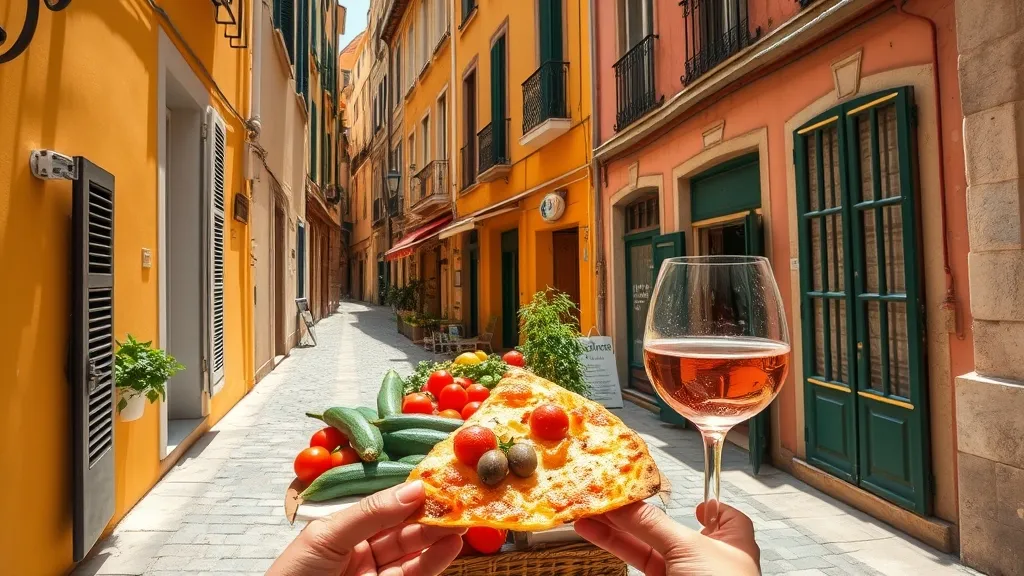 Illustration pour l'article : Food tour à Nice : itinéraire gourmand à travers le Vieux-Nice