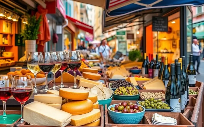 Food tour à Nice : marchés, dégustations de vins et spécialités niçoises en 1 journée