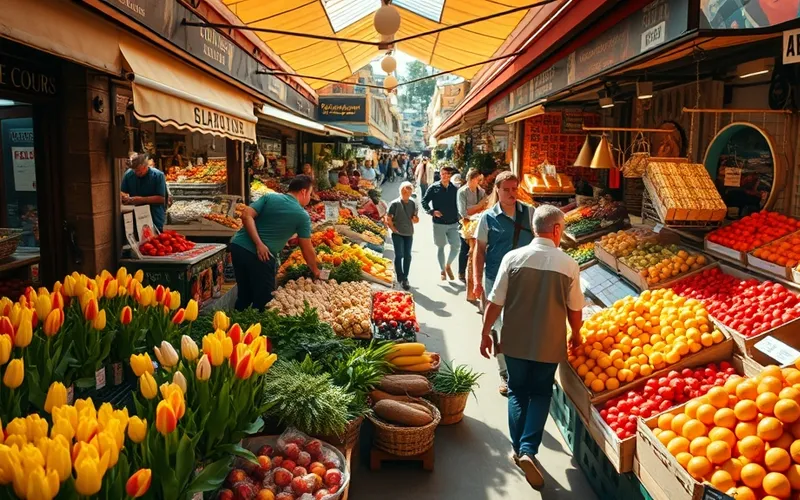 Marché Cours Saleya : horaires, conseils et produits frais à acheter à Nice
