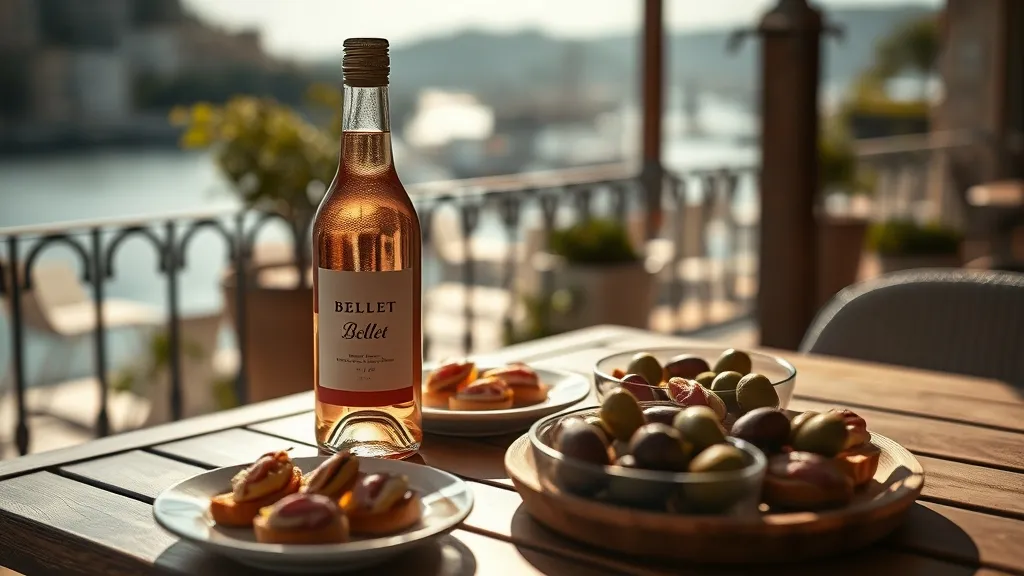 Illustration pour l'article : Les Meilleurs Accords Vin Bellet Été : Apéritif Fraîcheur et Adresses Secrètes à Nice 2026