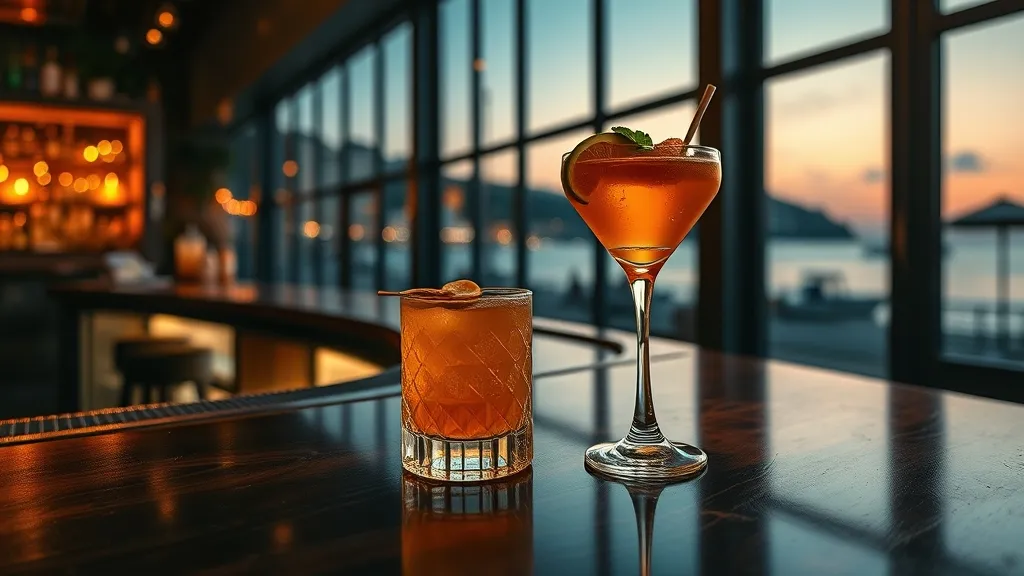 Illustration pour l'article : Les 5 Meilleurs Bars à Cocktails Lounge de Nice avec Vue Mer Époustouflante en 2026