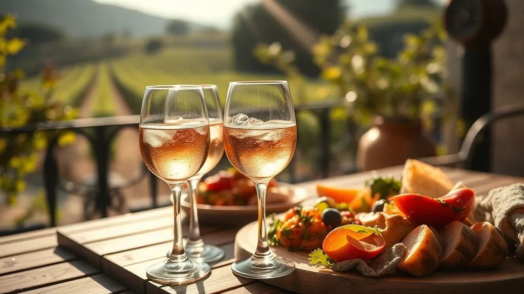 Illustration pour l'article : Top 5 des Meilleurs Accords Vin Bellet Été à Nice : Fraîcheur et Saveurs Locales