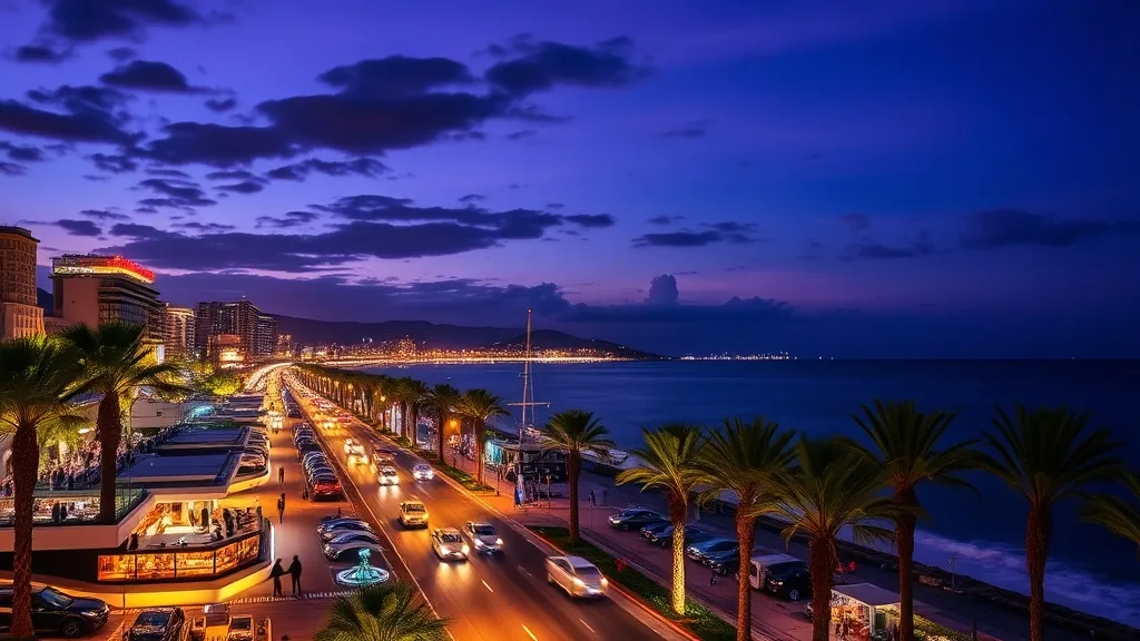 Illustration pour l'article : Nice la nuit : guide complet des bars, clubs et sorties nocturnes