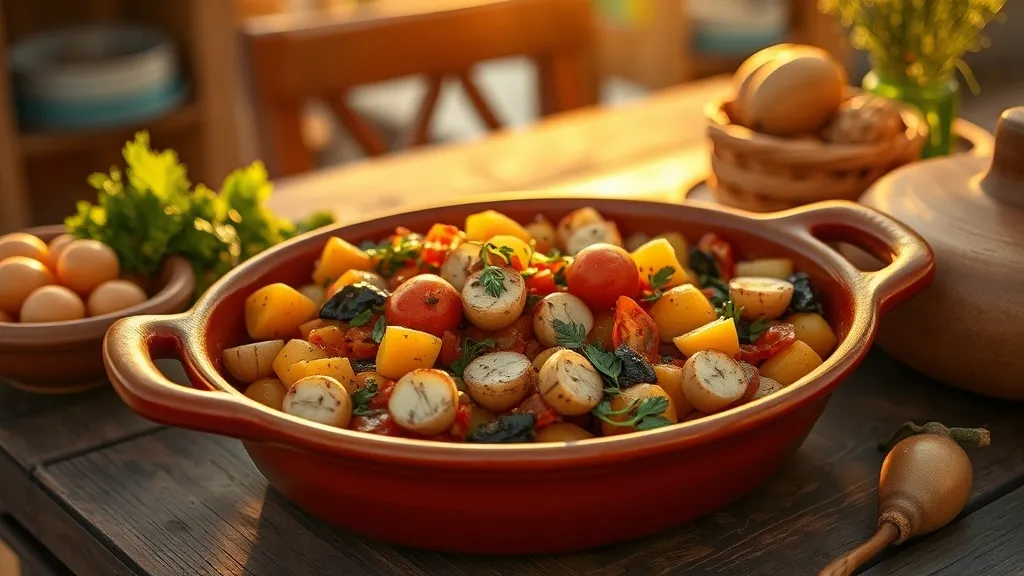 Illustration pour l'article : Ratatouille niçoise : la recette authentique de la ratatouille de Nice