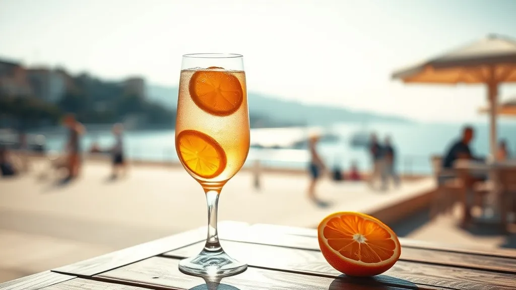 Illustration pour l'article : Spritz 2026 à Nice : Bellet rosé et citron de Menton pour réinventer l'apéritif