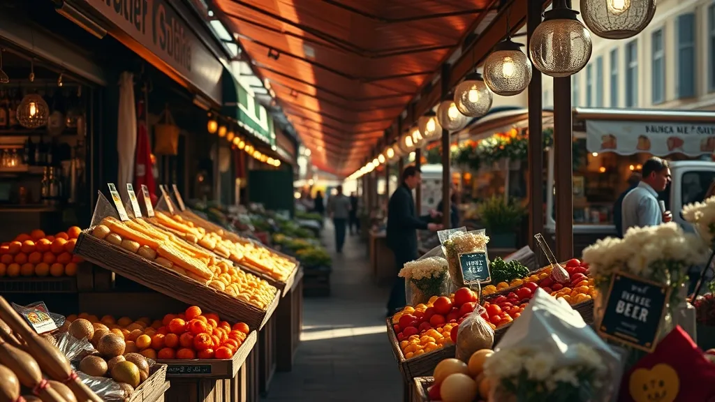 Illustration pour l'article : Itinéraire gastronomique au Cours Saleya : 7 étapes pour savourer Nice