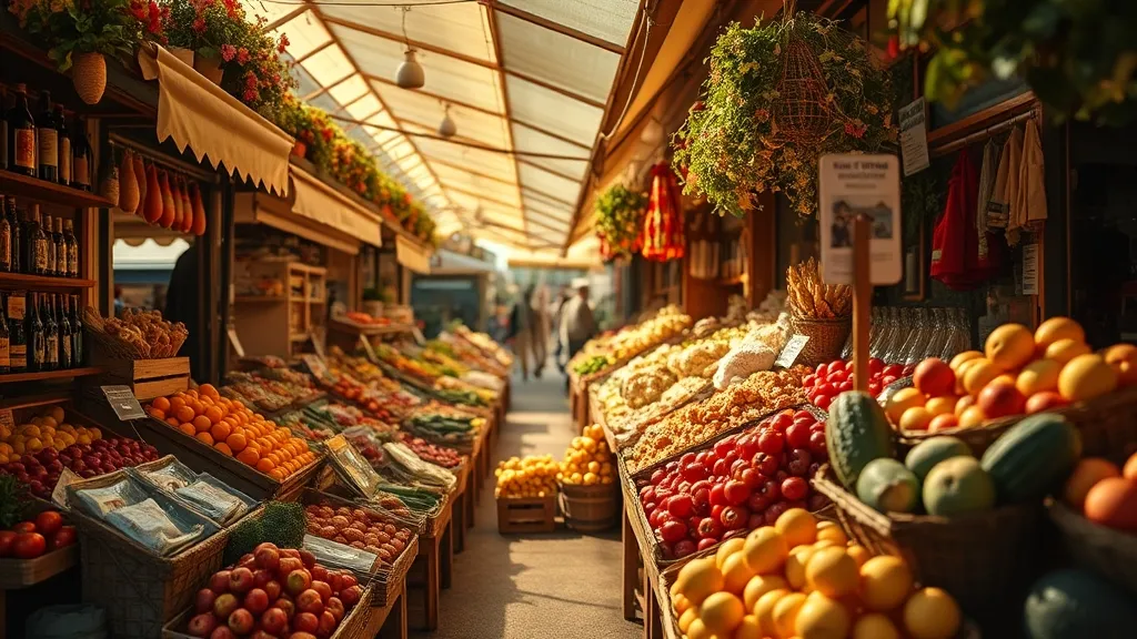 Illustration pour l'article : Tourisme culinaire à Nice : itinéraire gourmand des marchés locaux incontournables