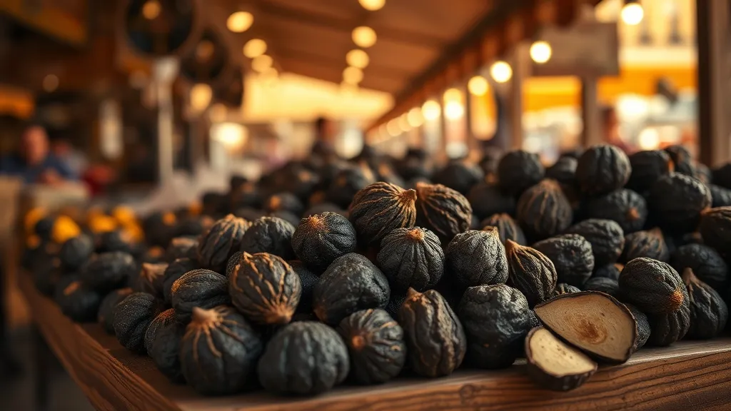 Illustration pour l'article : Truffes noires à Nice : marchés, restaurants et produits d'exception